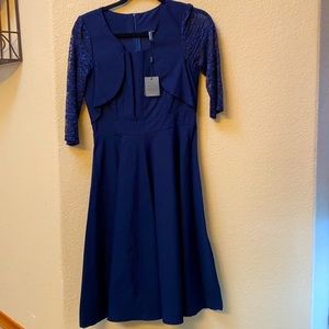 Miusol Dress NWT Size Small Navy Blue